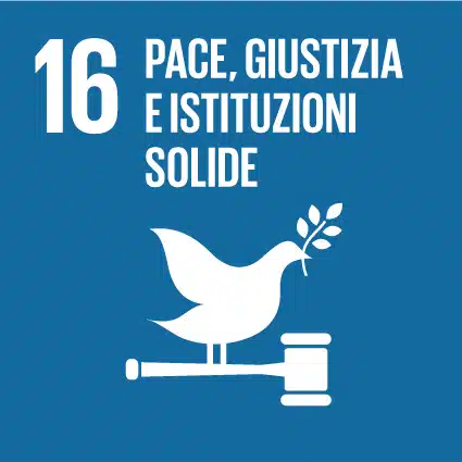 Obiettivo 16 Pace, giustizia e istituzioni solide