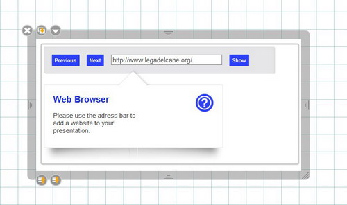 Il navigatore web Immagine del navigatore per il web