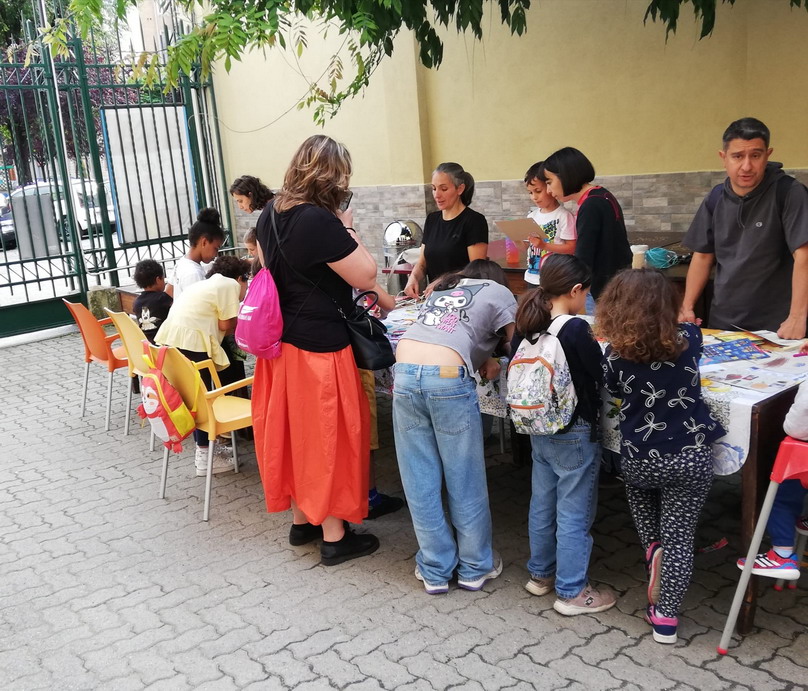 Mamme e bimbi al lavoro