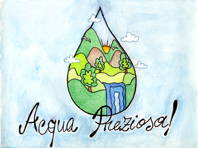 Copertina del libretto "Acqua preziosa"